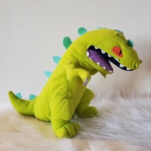 Nickelodeon Rugrats By Play Works - Green Dinosaur Plush Toy